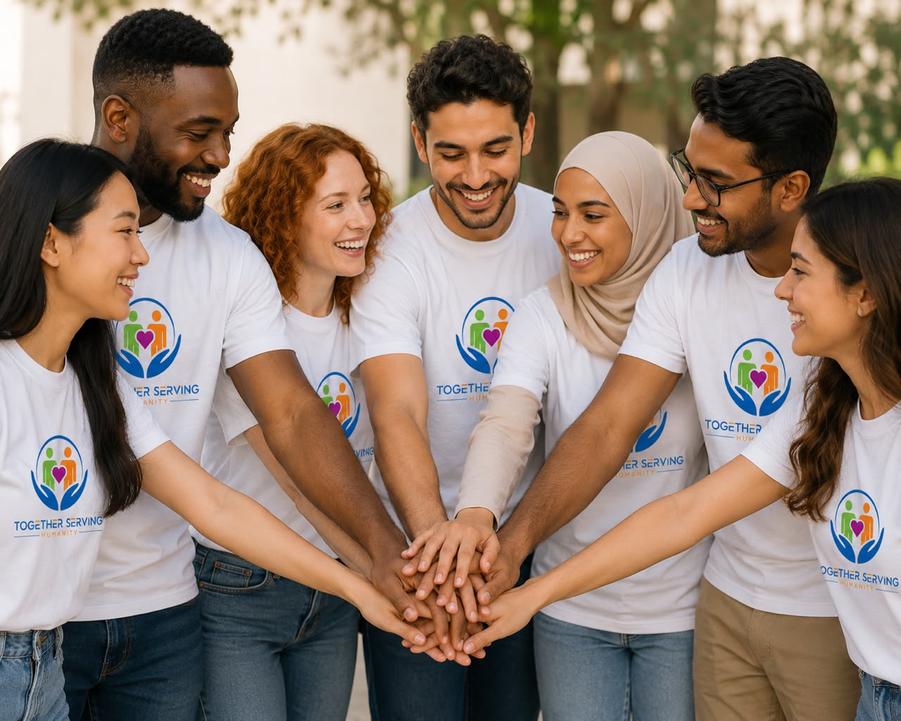Together Serving Humanity volunteers